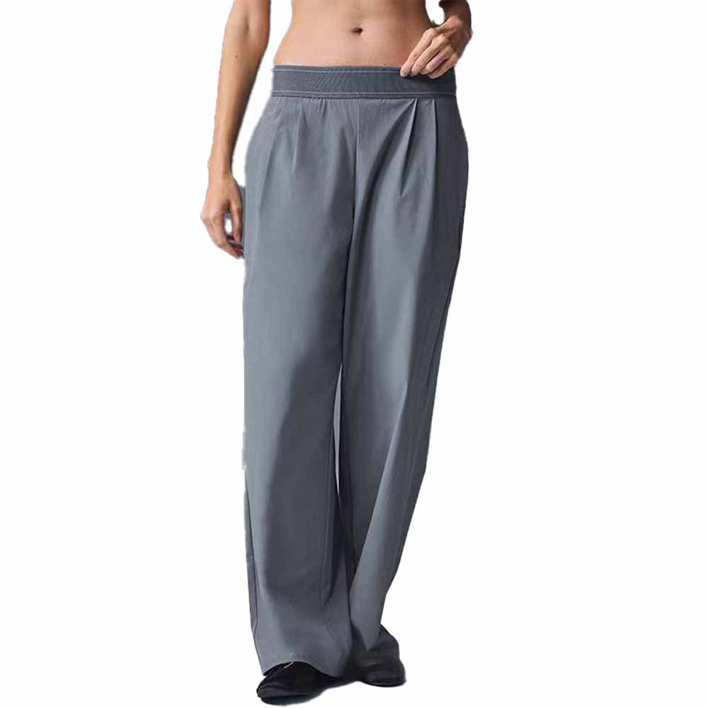 Ladies' New Yoga High Waist Ladies' Yoga Casual Straight Pants