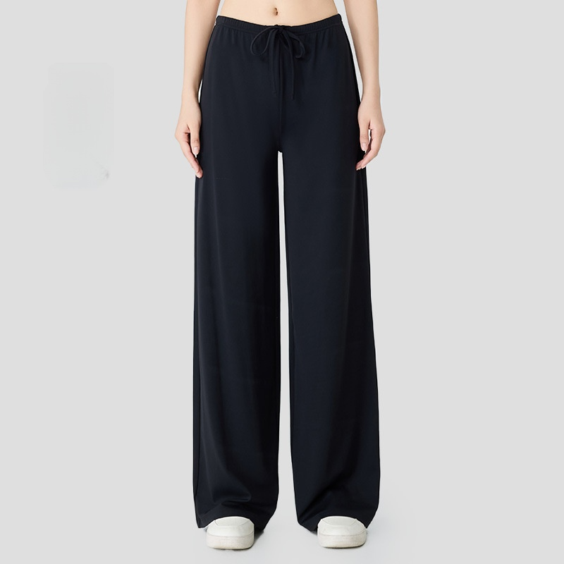 Women's new comfortable outdoor sports straight wide-leg pants