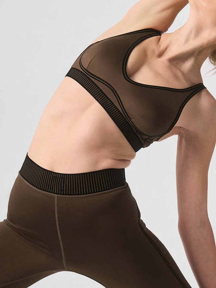 Women's Yoga Suit Training Suit Skin-friendly Fabric Pilates Two-piece Sports Suit