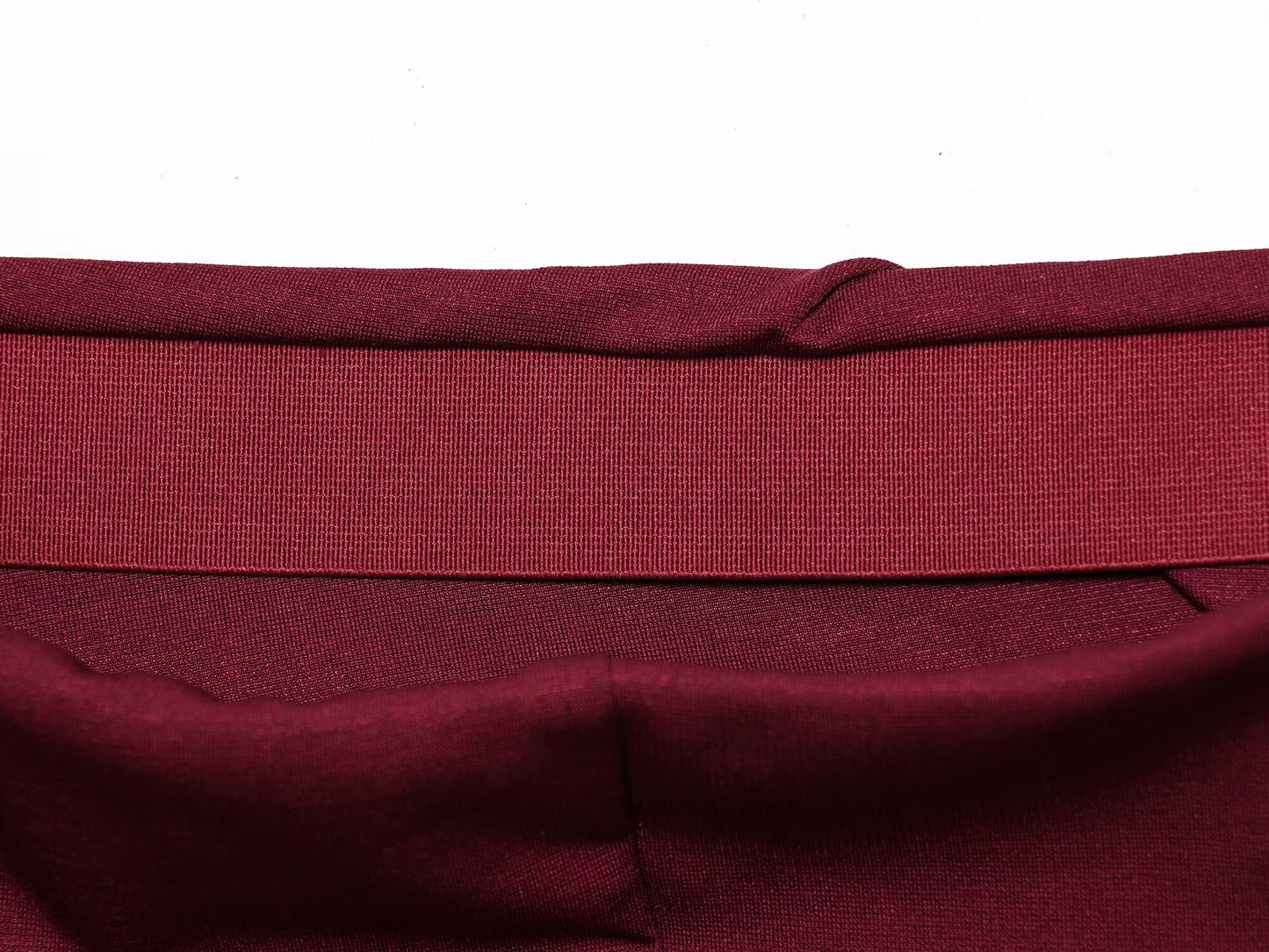 Women's twisted knot design casual MIDI skirt