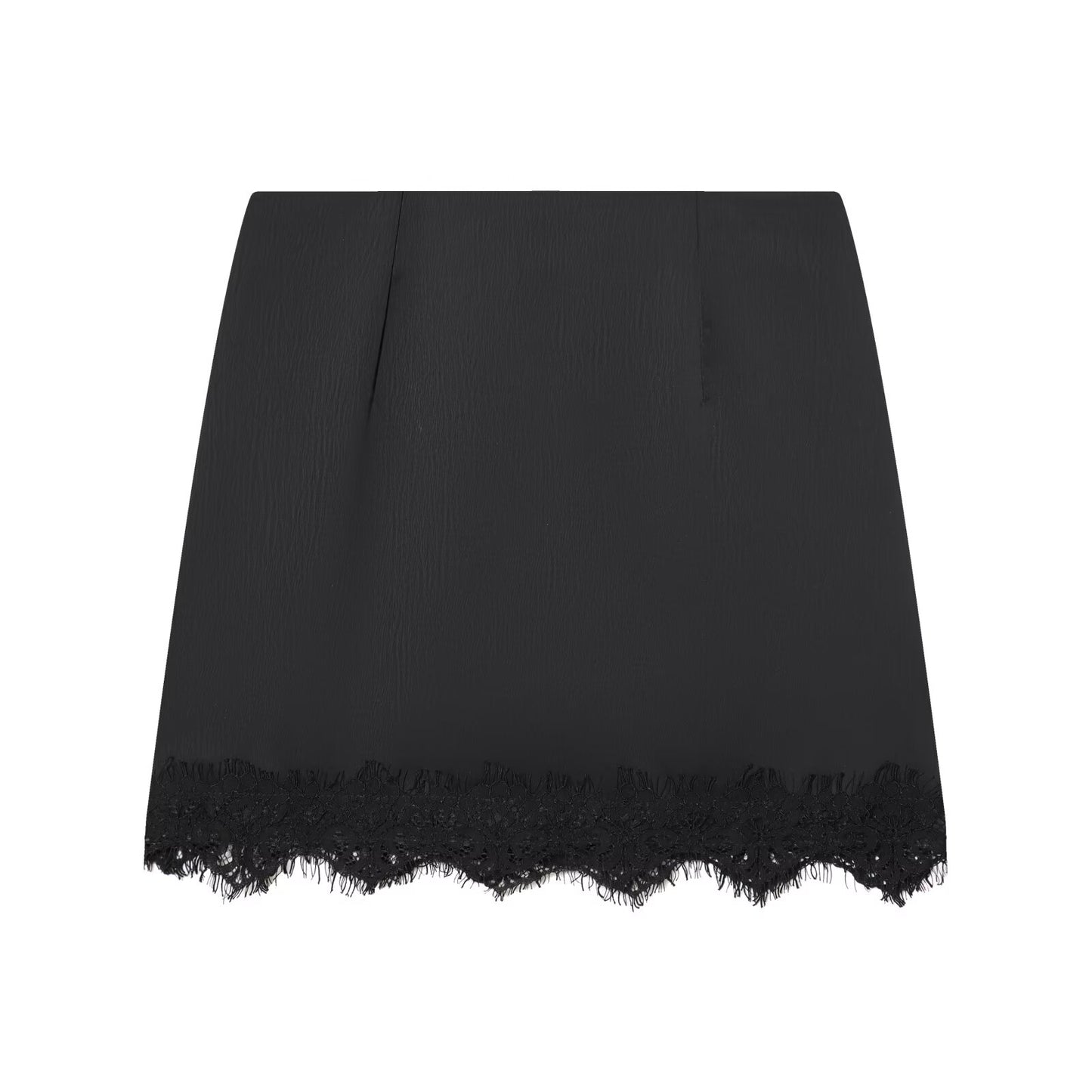 Women's lace hem slim Shorts Skirts