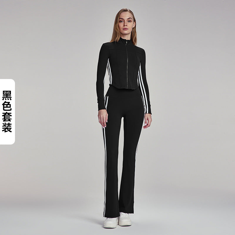 LU Women's new two-piece outdoor fitness clothing sports suit