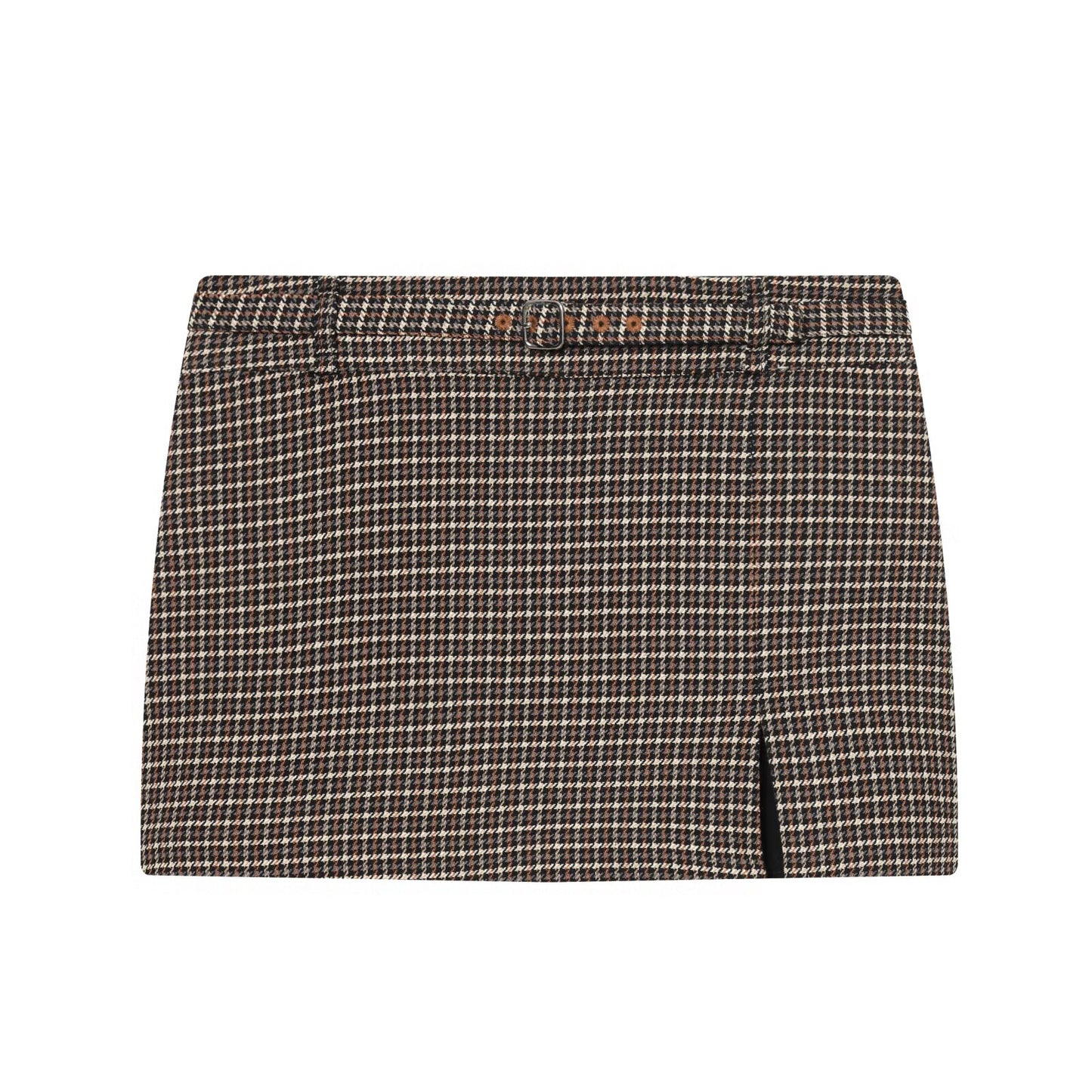 suit Women's 2 pieces plaid cotton pilot jacket Coat+Skirts