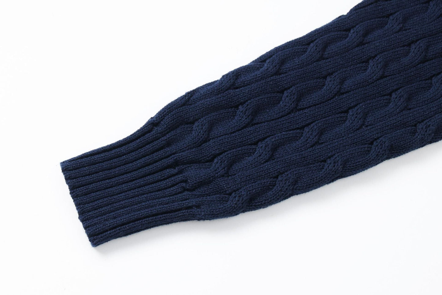 Women's New Sweater Cardigan Basic Classic Embroidered Polo Neck Slim Temperament Thin Coat