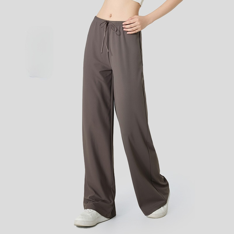 Women's new comfortable outdoor sports straight wide-leg pants