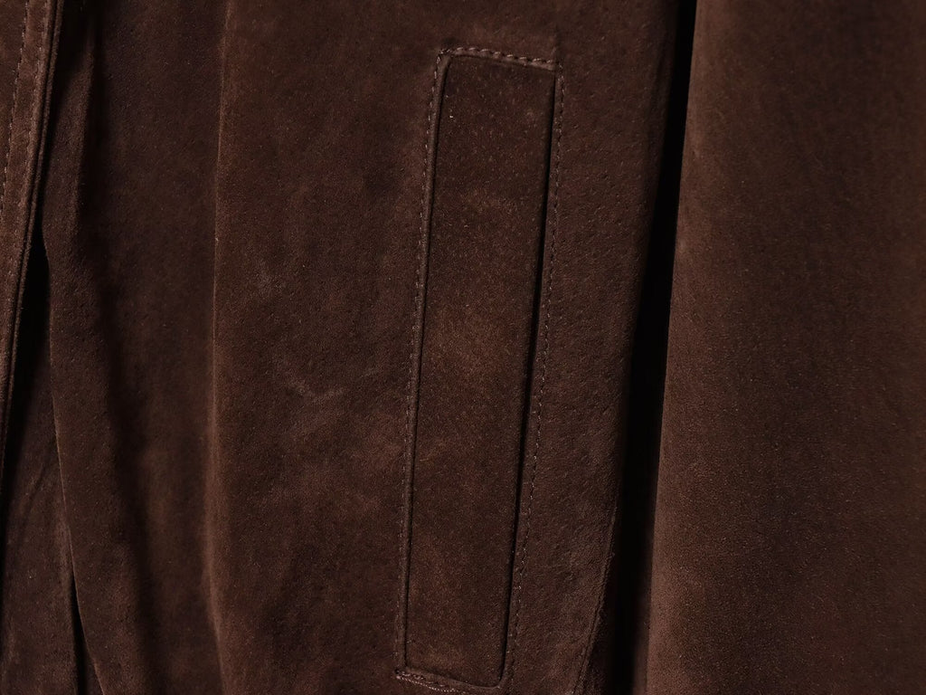 Women's new fashion anti suede effect casual stand collar jacket Coat