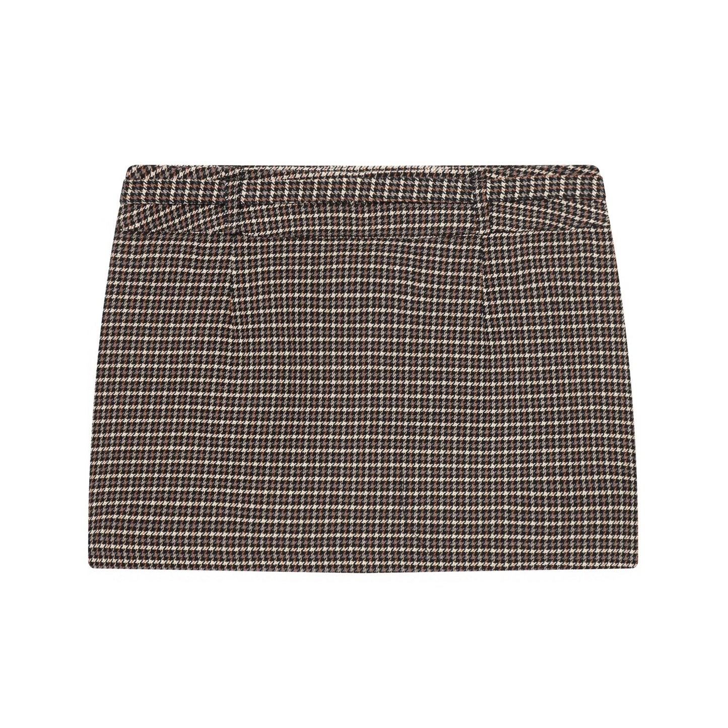 suit Women's 2 pieces plaid cotton pilot jacket Coat+Skirts