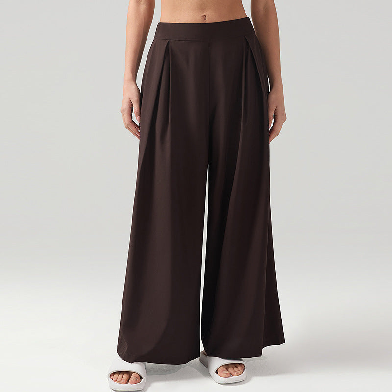 Women's new casual loose yoga wide-leg pants
