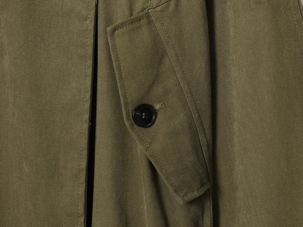 Women's new fashion with Belt loose cotton windbreaker Coat