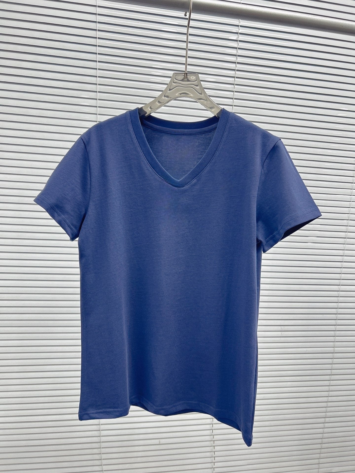 Women's new embroidered short-sleeved casual slim T-shirt