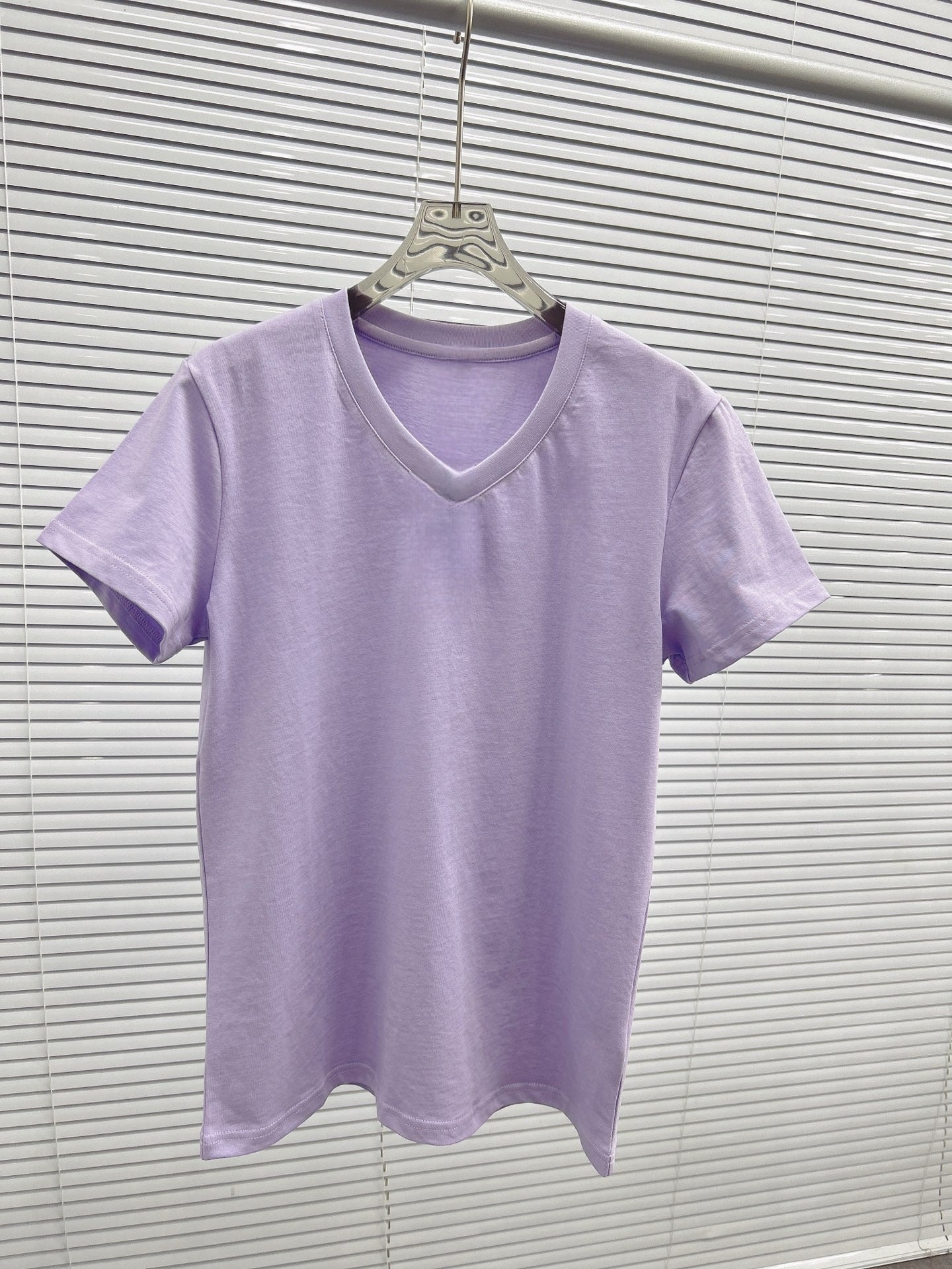 Women's new embroidered short-sleeved casual slim T-shirt