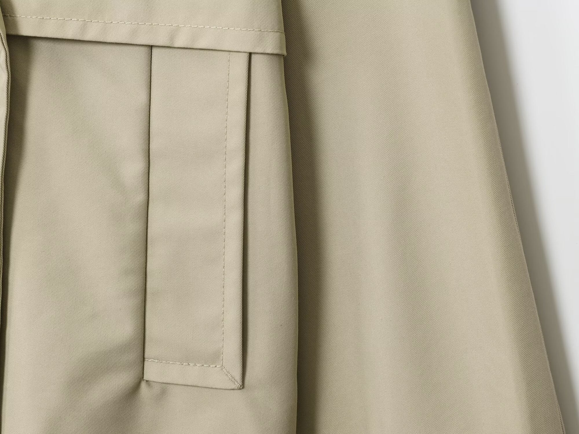 Women's new fashion short double breasted waterproof windbreaker jacket