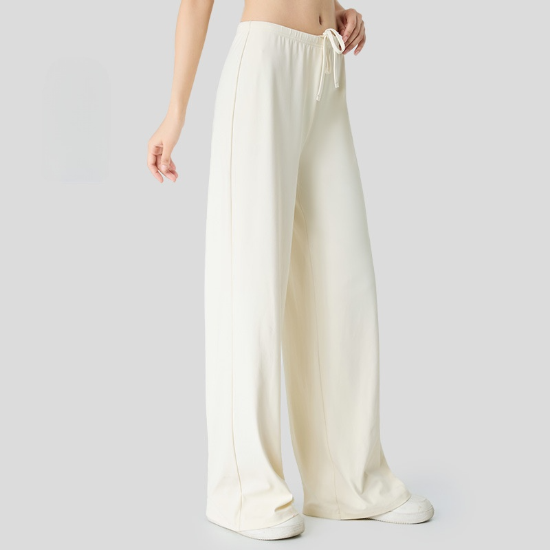 Women's new comfortable outdoor sports straight wide-leg pants