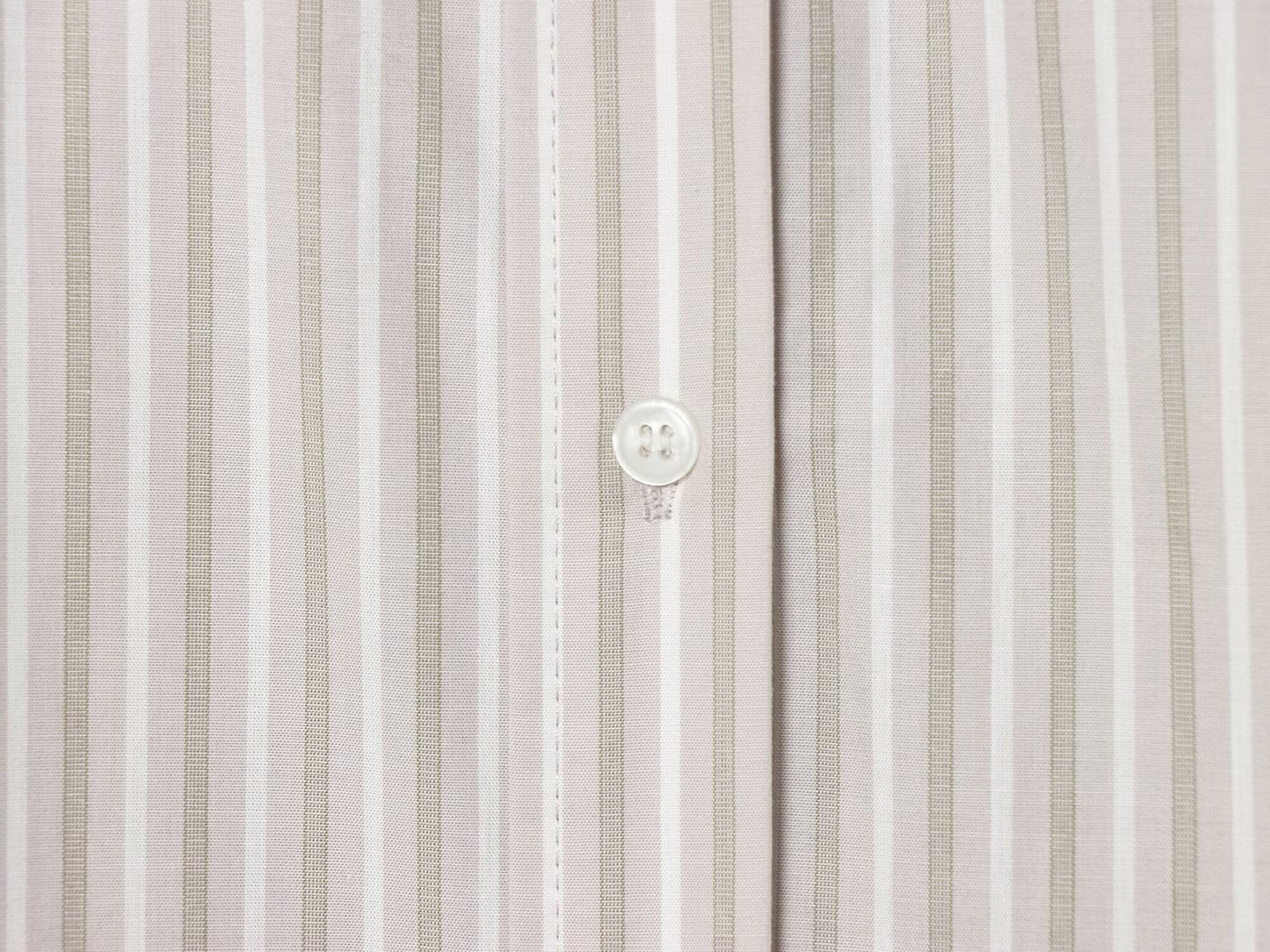Women's Casual Lapel Striped Poplin Shirt
