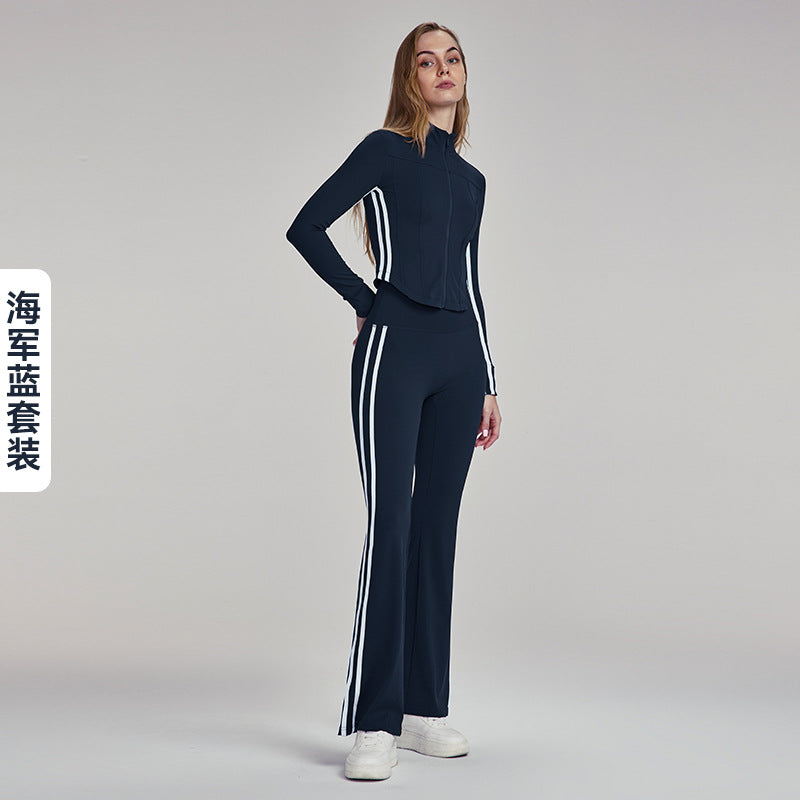 LU Women's new two-piece outdoor fitness clothing sports suit