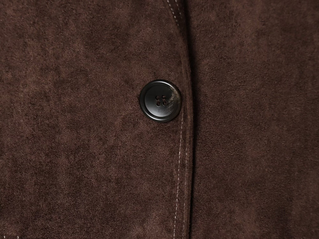 Women's new fashion loose Button-up straight suit jacket