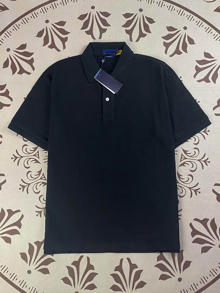 women's new Joker Couple style cotton beaded fabric embroidered POLO shirt