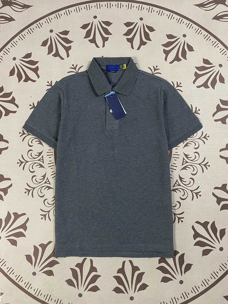 women's new Joker Couple style cotton beaded fabric embroidered POLO shirt