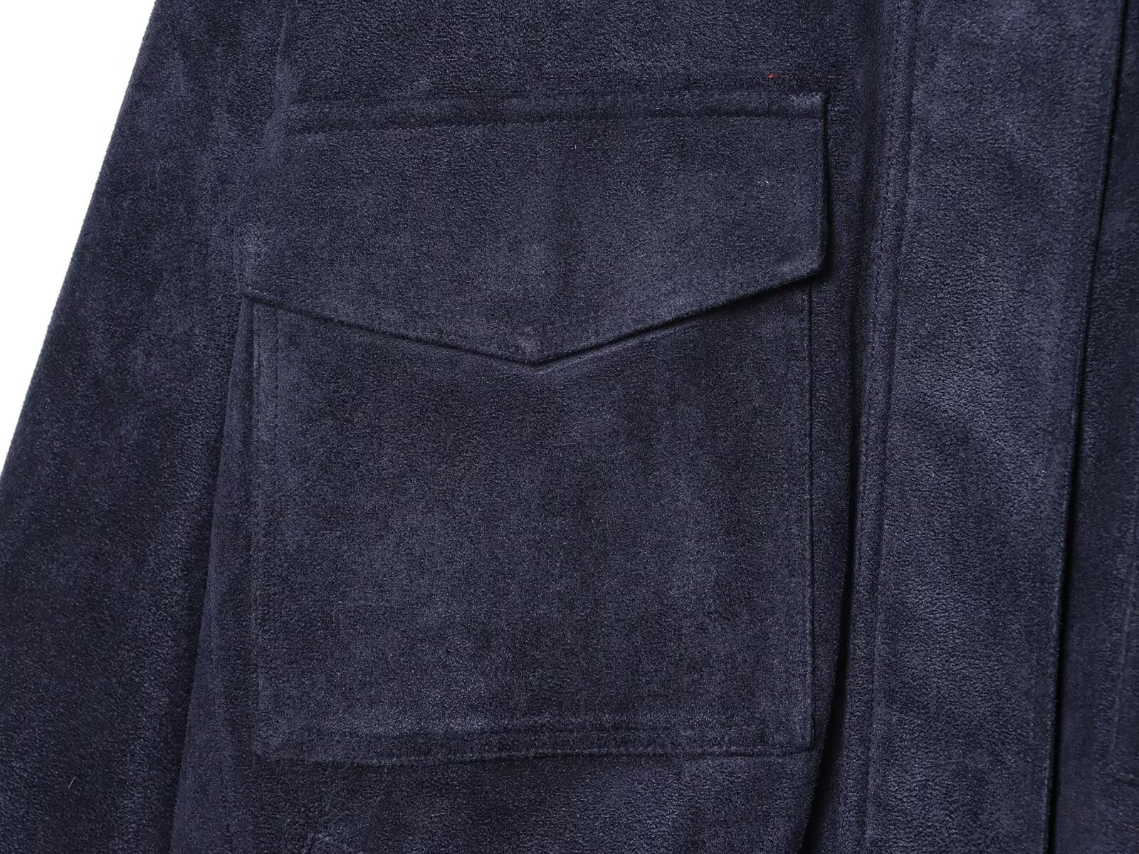 Women's stand collar suede textured jacket Coat