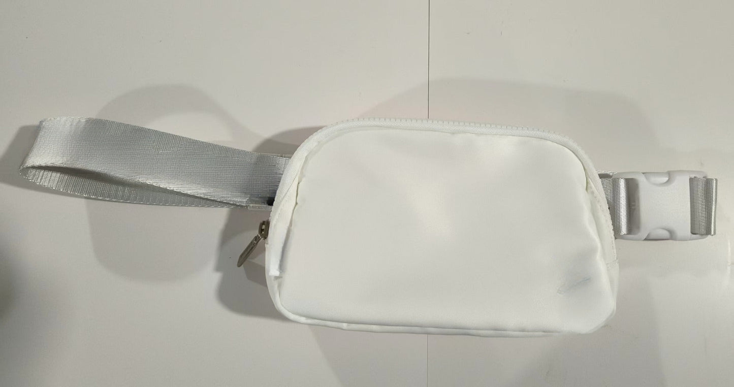 LU Running bag Jacquard alphabet messenger bag mobile phone storage bag waterproof trend outdoor purse