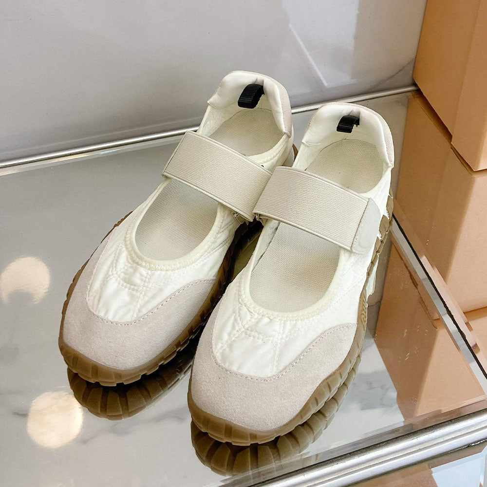 Women's new thick-soled canvas sneakers