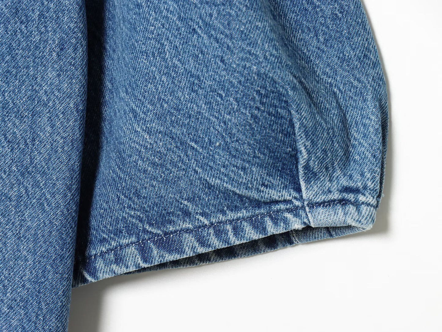 Women's flared skirt hem backless denim dress