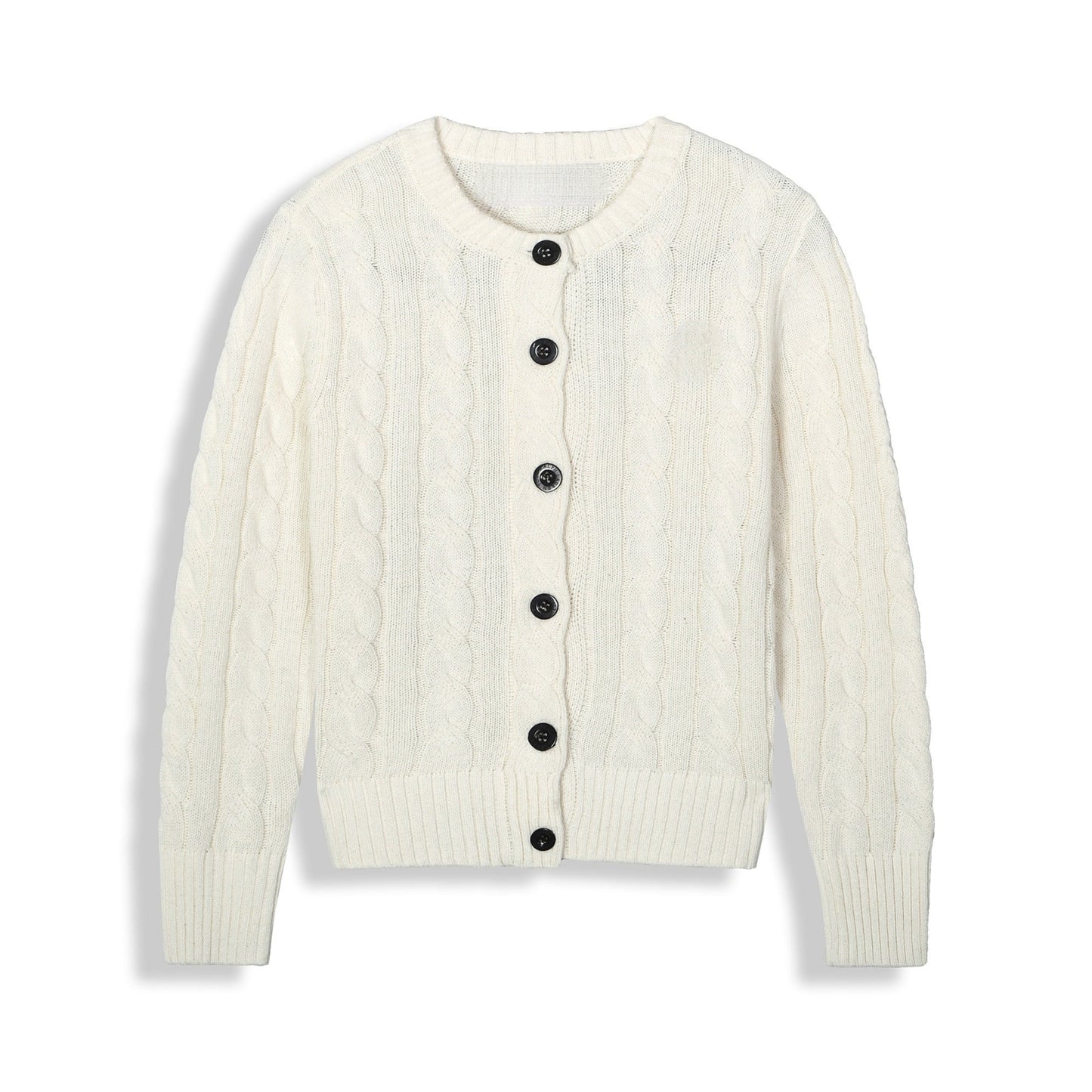 Women's new O-neck slim sweater long sleeve sweater