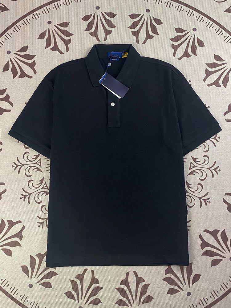 women's new Joker Couple style cotton beaded fabric embroidered POLO shirt