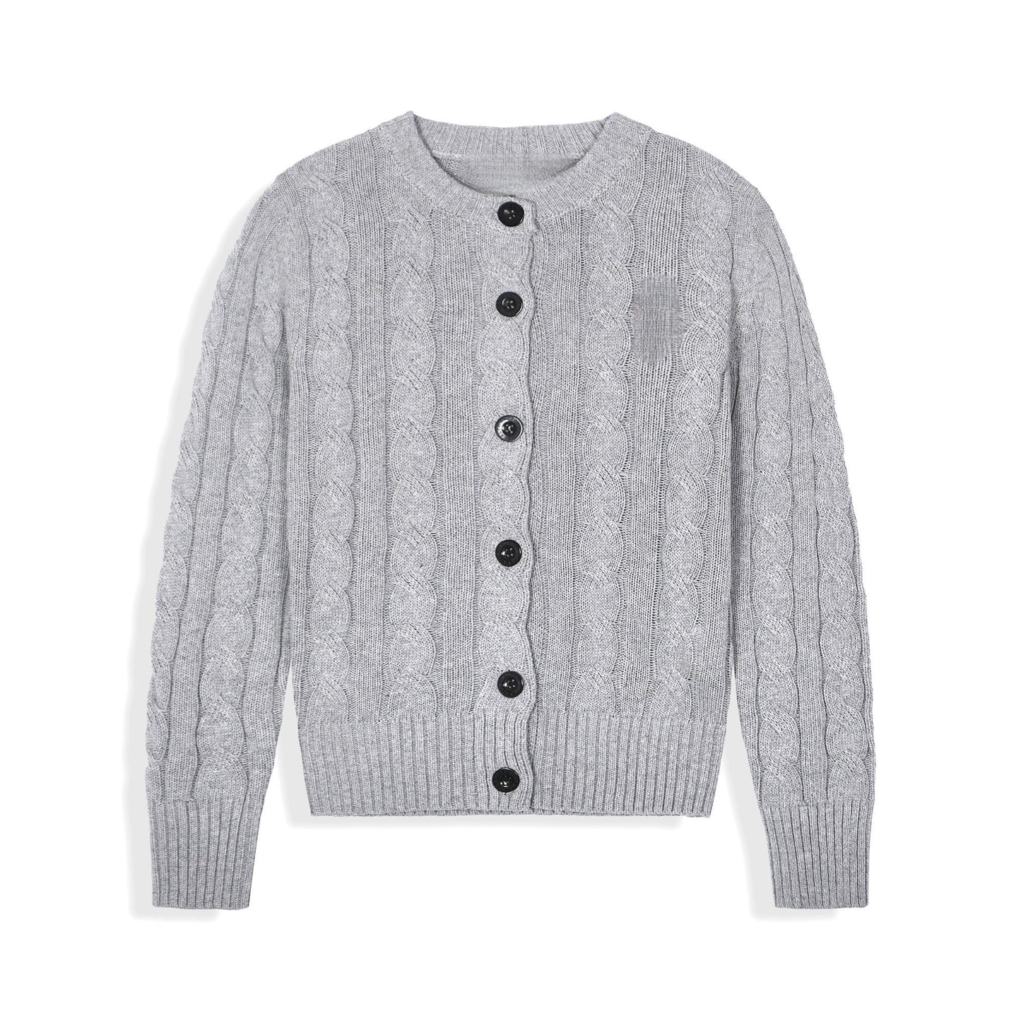 Women's new O-neck slim sweater long sleeve sweater