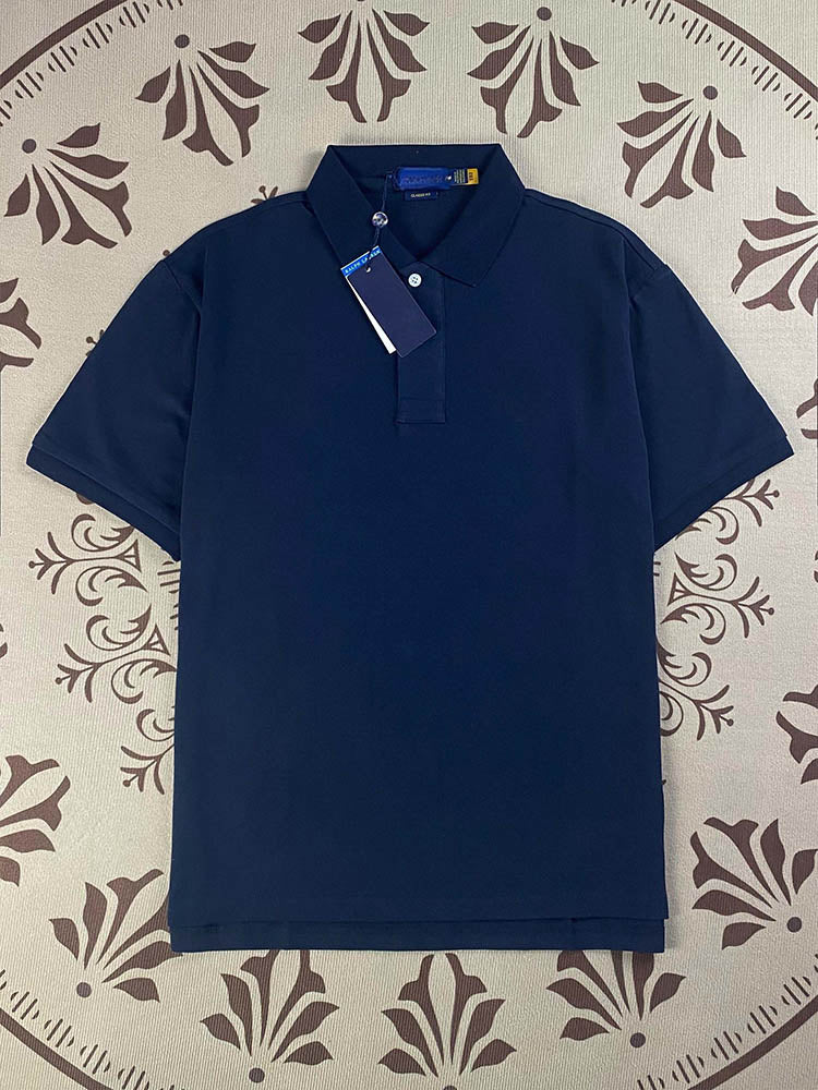 women's new Joker Couple style cotton beaded fabric embroidered POLO shirt