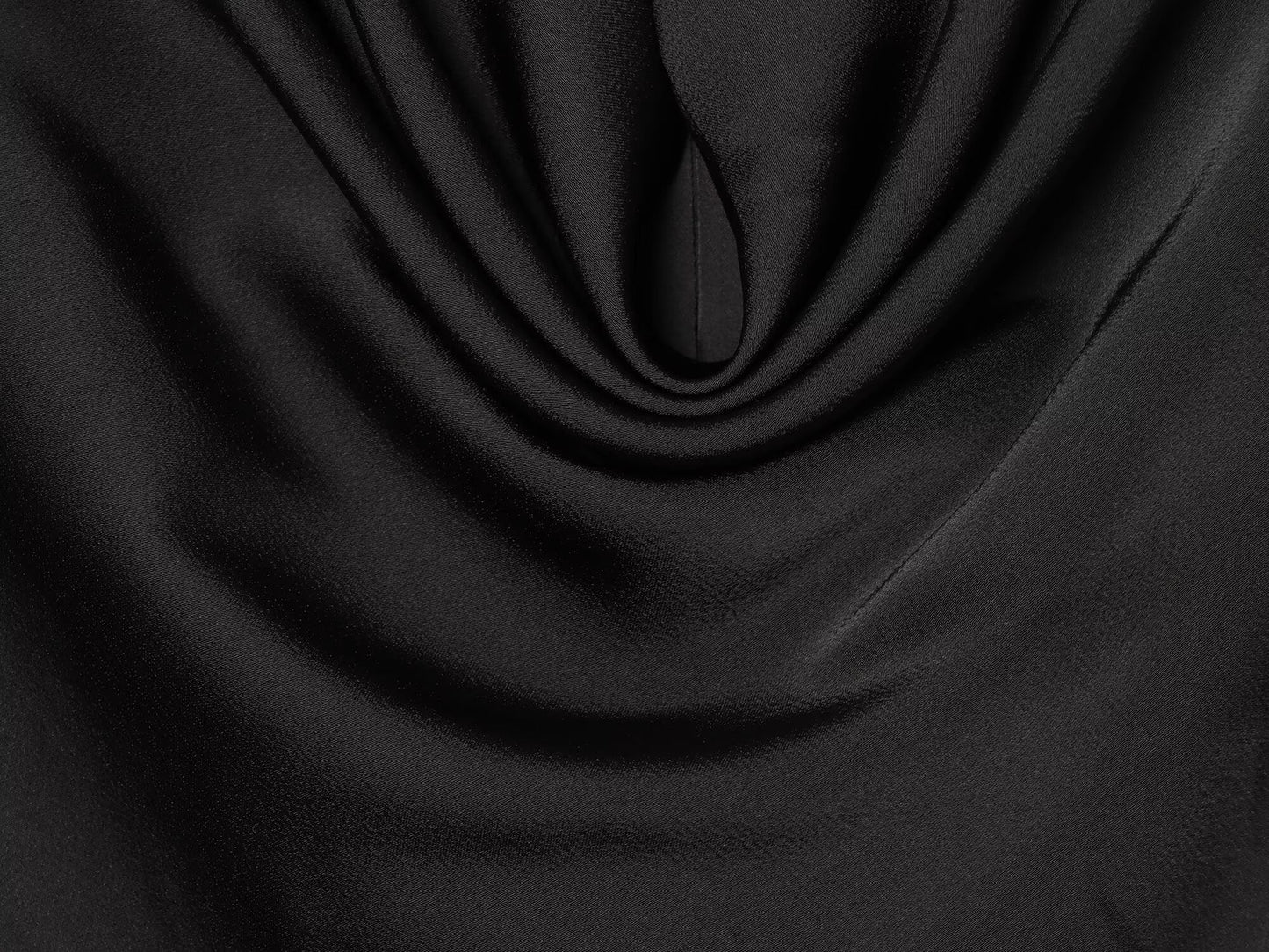 Women's satin textured halter neck dress
