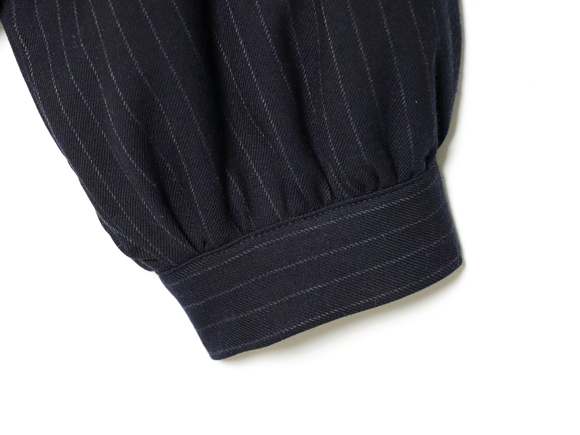 Women's casual pinstripe pilot jacket Coat