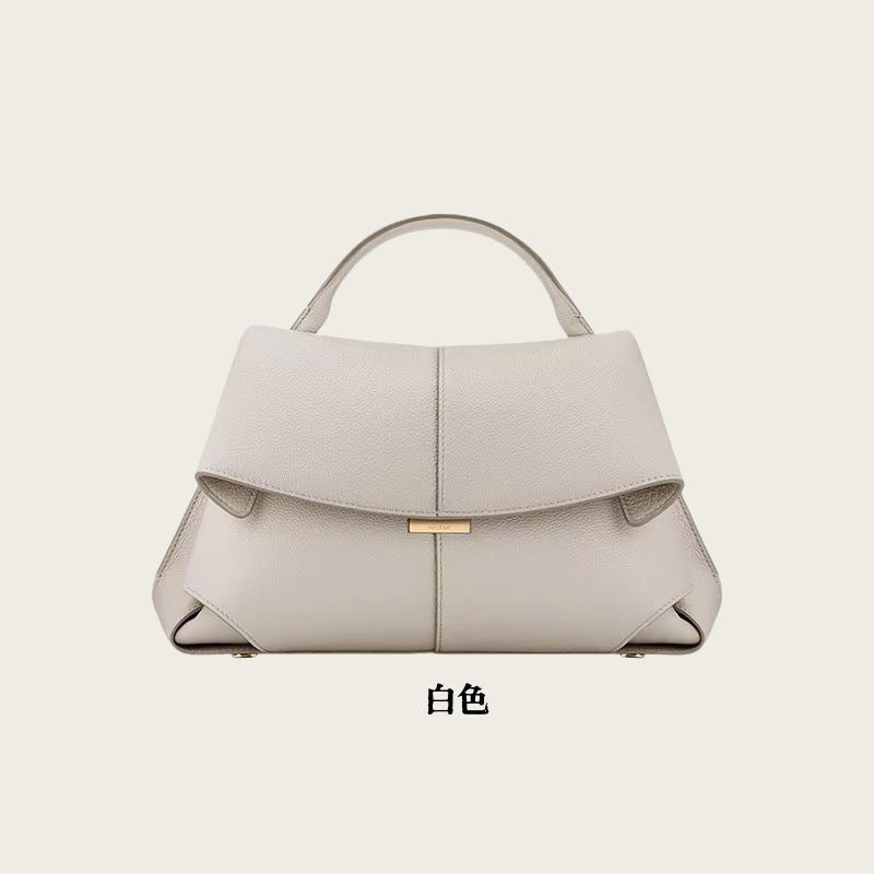 Women's flip handbag large capacity one-shoulder crossbody bag