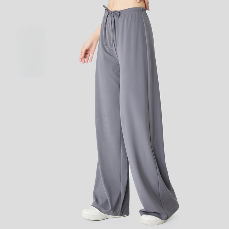 Women's new comfortable outdoor sports straight wide-leg pants