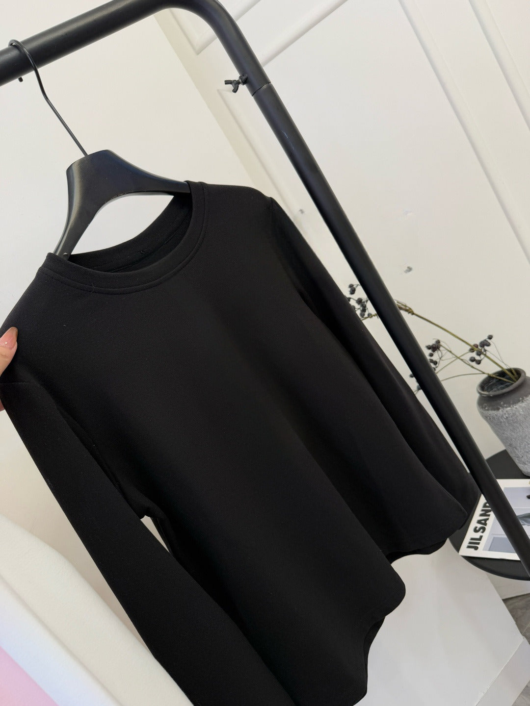 Women's New Double-Sided Brushed O-Neck Base Layer Top