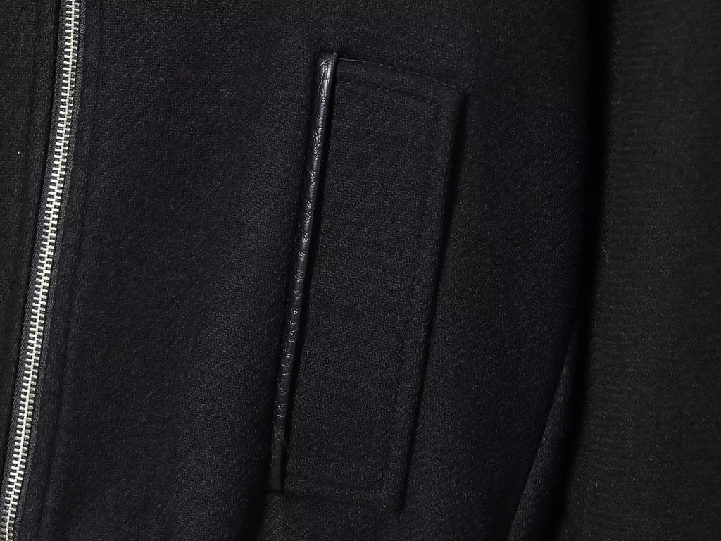 Women's casual lapel zipper pilot jacket Coat