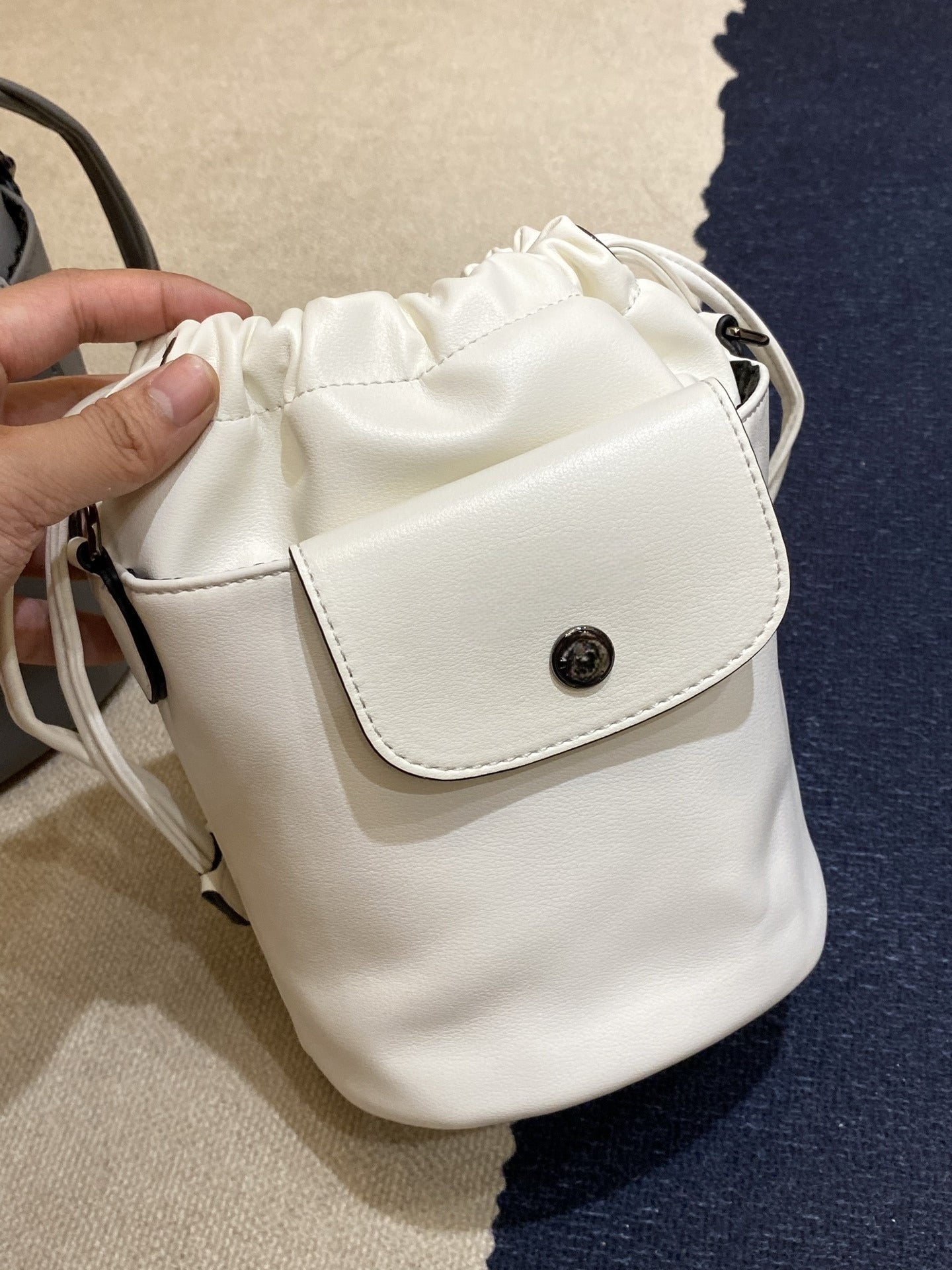 Women's new mini shoulder slung bucket bag