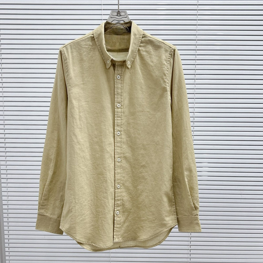 Women's new embroidered linen loose sunscreen long-sleeved shirt