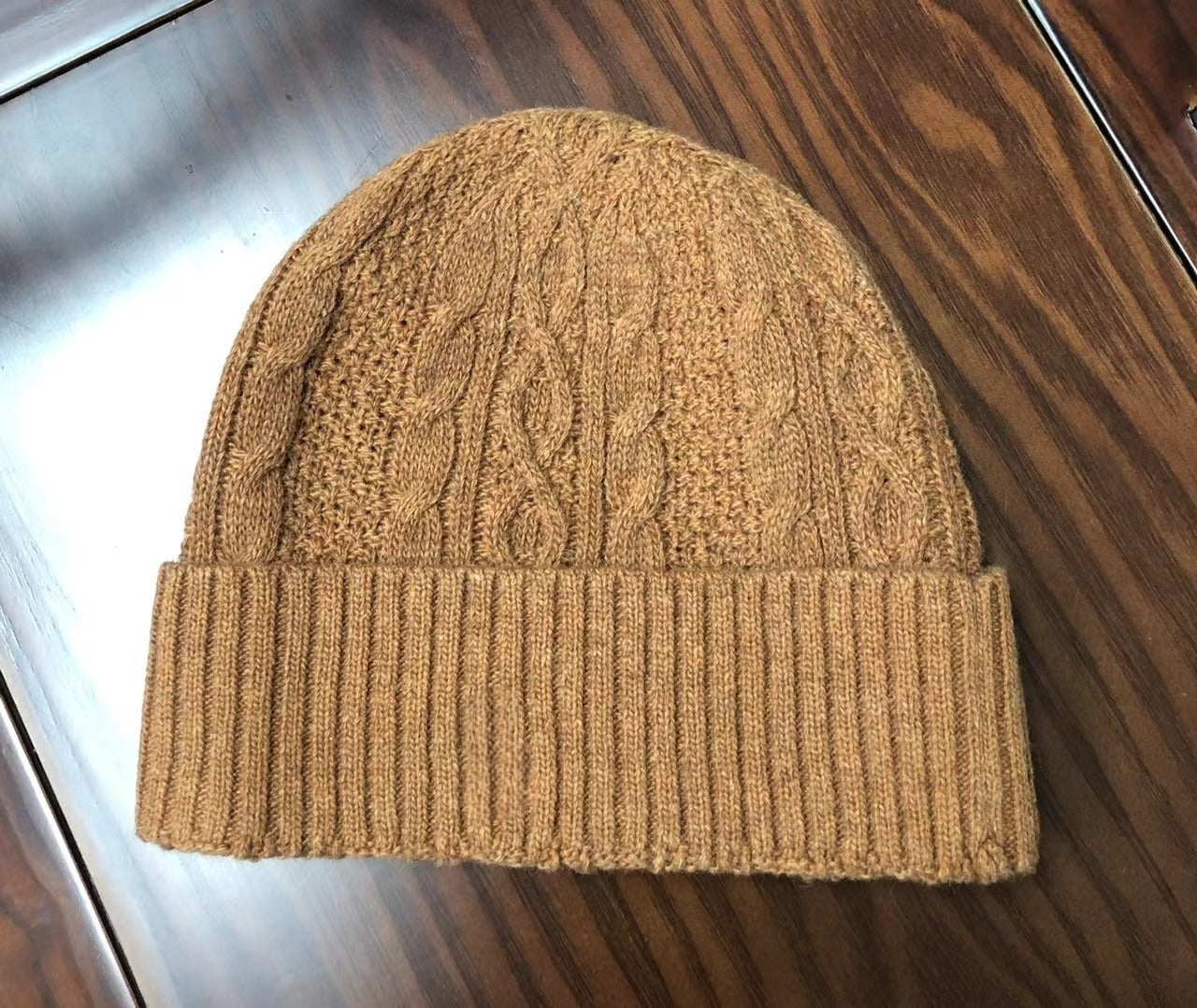 New autumn and winter embroidery outdoor knitted hat